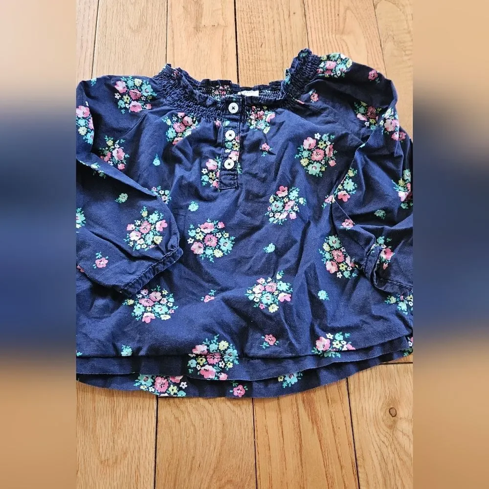 Carter's Baby Girl Shirt Bundle Size 18 Months 100% Cotton